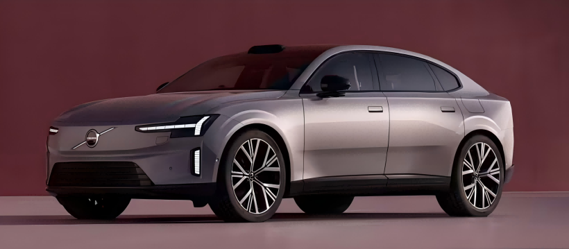 Gambar resmi volvo es90 bocor: 700km Range, Arsitektur 800V, dilengkapi Lidar, debut ing tanggal 5 Maret