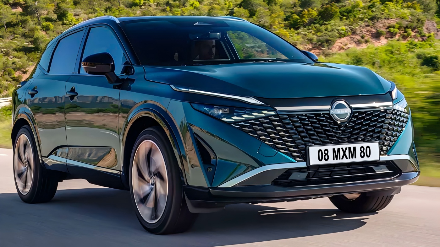 Gambar resmi saka Nissan Qashqai anyar dibukak kanthi sistem e-listrik katelu 1,200 km Range