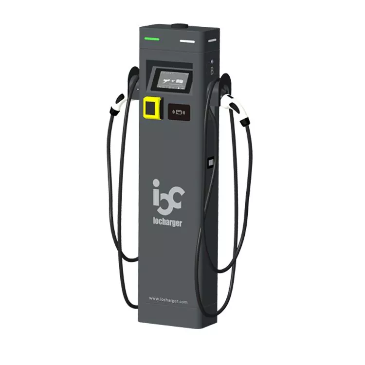 OCPP Plug and Charger Public EV Charger Ndhukung Pembayaran Kartu Kredit karo Terminal POS